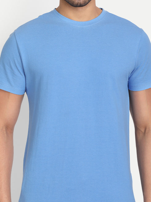 Men's Crew Neck AIRTEX Tee Turquoise